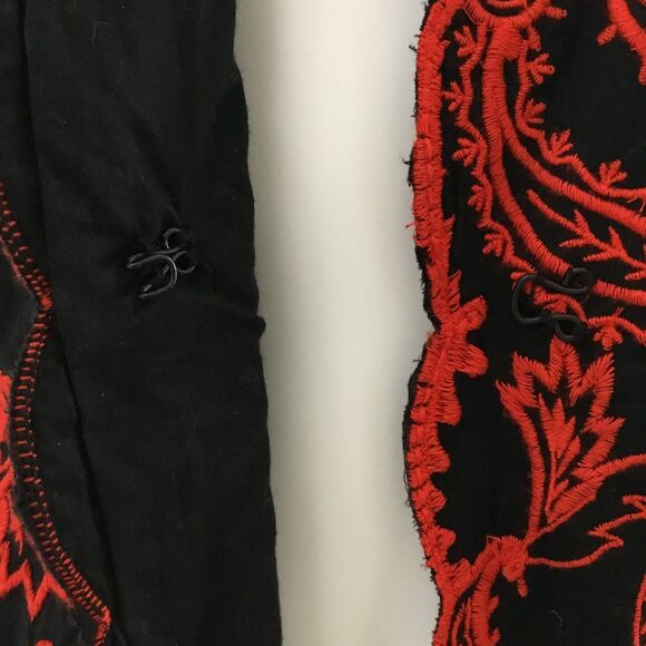 Chico's Jacket Paisley Embroidery Beaded Sequin Size S Petite Coachella Festival - Picture 2 of 16